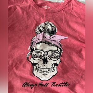 Women’s Tshirt from Western Reserve HD
Mentor, OH
With scull image on front